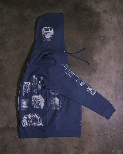 Village of the Damned Patchwork Hoodie (Ready to Ship)