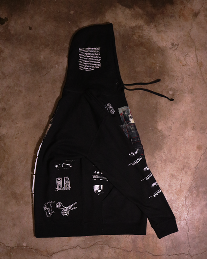 Restless Dreams Patchwork Hoodie (Ready to Ship)