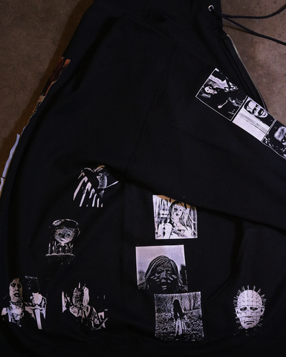 All Hallows Patchwork Zip Up (Ready to Ship)