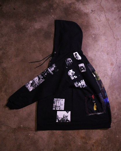 Derry Nightmare Patchwork Zip Up (Ready to Ship)