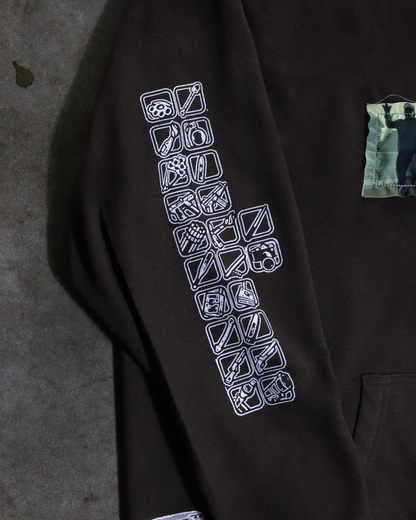 Here We Go Again Patchwork Hoodie (Ready to Ship)