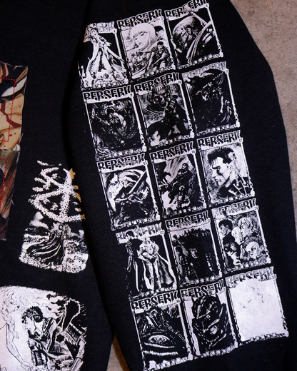 Brand of Sacrifice Patchwork Zip Up (Ready to Ship)