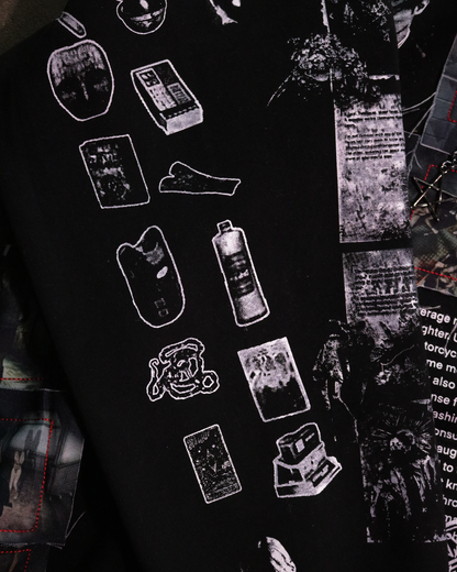 The Other Side Patchwork Hoodie 1/1 w/ Disk