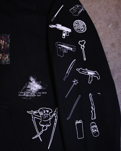 The Mirror Room Patchwork Hoodie (Ready to Ship)