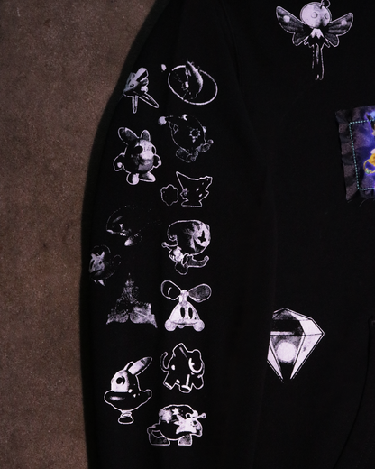 Dream Traveler Patchwork Hoodie (Ready to Ship)