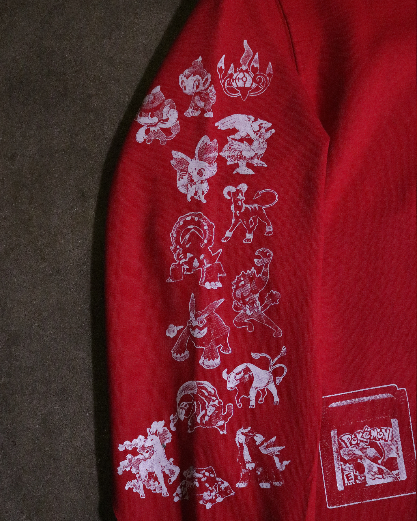 Inferno Patchwork Hoodie (Ready to Ship)