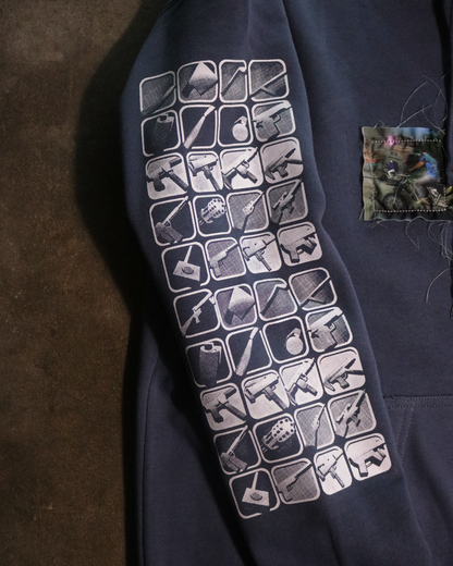 Tommy's Paradise Patchwork Hoodie (Ready to Ship)