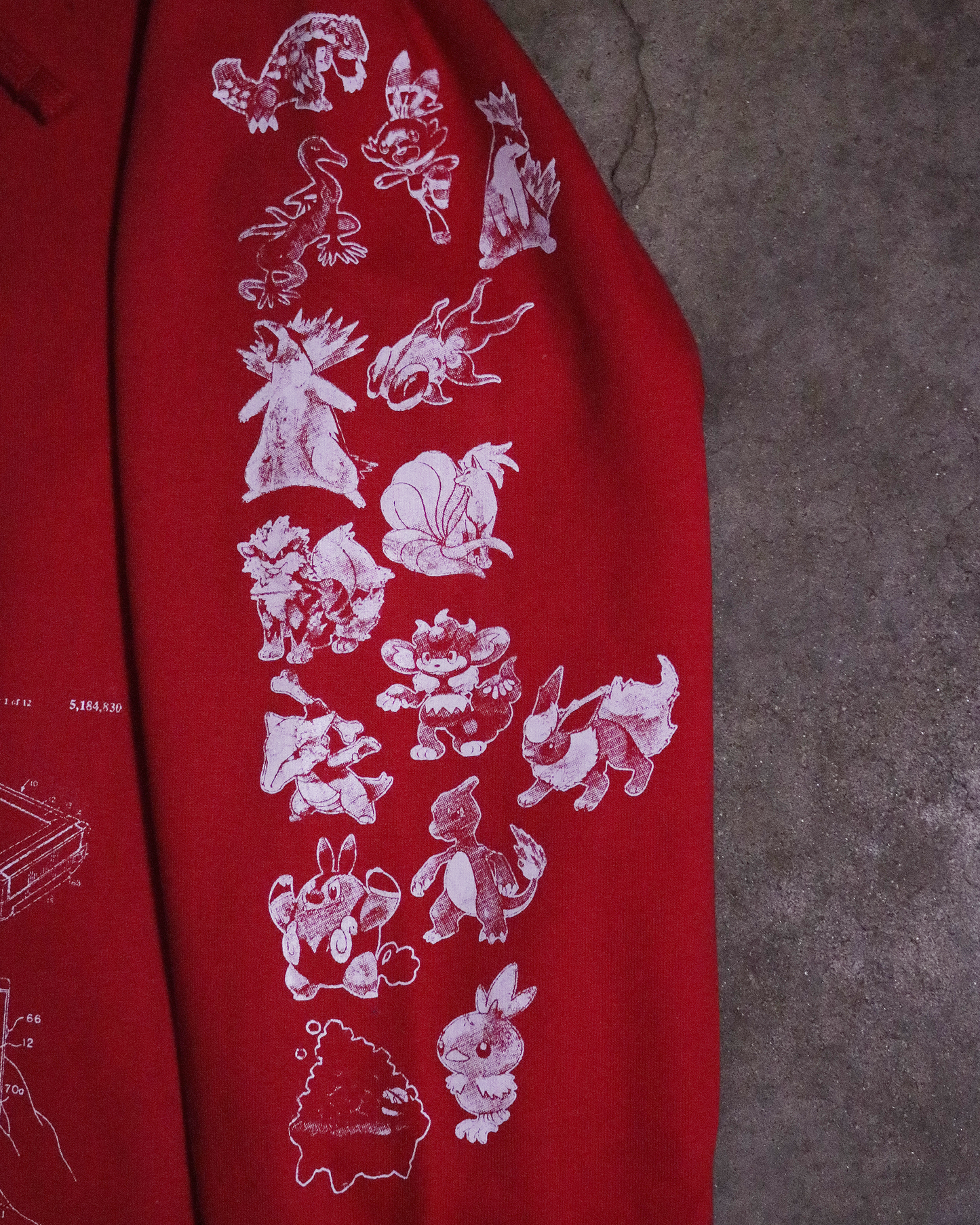 Inferno Patchwork Hoodie (Ready to Ship)