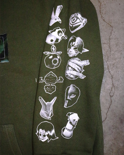 Eternal Moon Patchwork Hoodie (Ready to Ship)